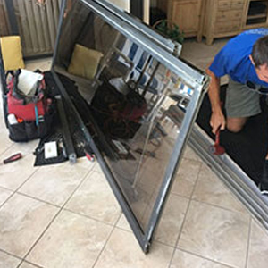 sliding glass door frame repair Rancho Cordova